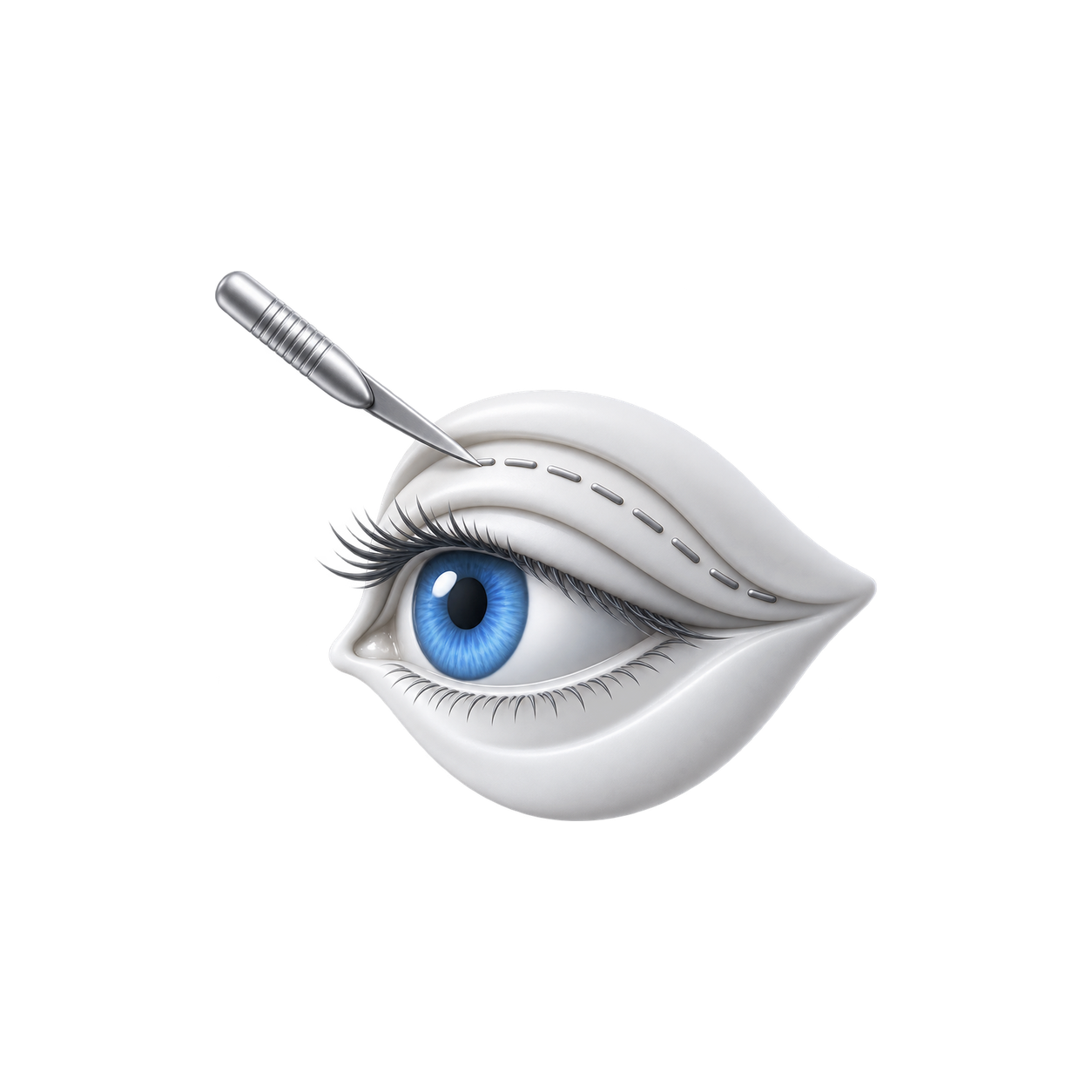 3D-иконка блефаропластики
